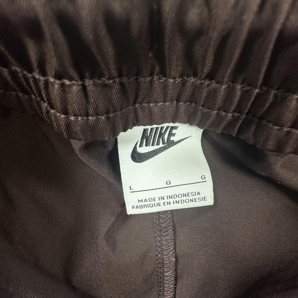 Nike Pants Mens Large Brown Tech Woven Commuter Zipper Pockets DH4224 - Picture 9 of 16